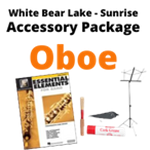White Bear Lake Sunrise Middle School Oboe Band Program Accessory Pkg