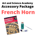 Art and Science Academy French Horn Band Program Accessory Pkg Only