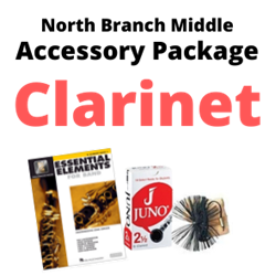 North Branch Middle Clarinet Band Program Accessory Package Only