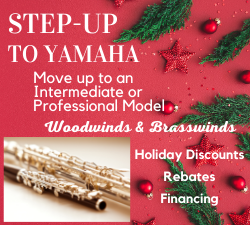 Step Up to Yamaha Intermediate and Pro Instruments