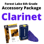 Forest Lake Clarinet Band Program Accessory Pkg Only