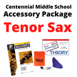 Centennial MS Tenor Sax Band Program Accessory Pkg Only