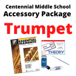 Centennial MS Trumpet Band Program Accessory Pkg Only