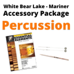 White Bear Lake Central Middle School Percussion  Band Program Accessory Pkg