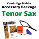Cambridge Middle School Tenor Sax Band Program Accessory Pkg Only