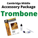 Cambridge Middle School Trombone Band Program Accessory Pkg Only