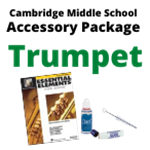 Cambridge Middle School Trumpet Band Program Accessory Pkg Only