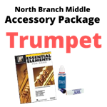 North Branch Middle Trumpet Band Program Accessory Package Only