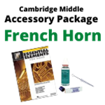 Cambridge Middle School French Horn Band Program Accessory Pkg Only
