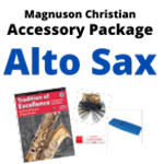 Magnuson Christian School Alto Sax Band Program Accessory Pkg Only