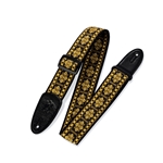Levy's 2" Jacquard Weave Hootenanny Style Guitar Strap