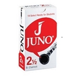 Juno Clarinet #2.5 Reeds (Box of 10)