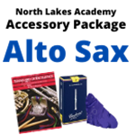 North Lakes Academy Alto Sax Accessory Pkg Only
