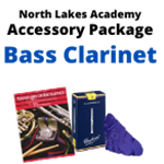 North Lakes Academy  Bass Clarinet Accessory Pkg Only