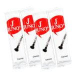 Juno Clarinet #2 & #2.5 Reed 4 Pk (2 ea)