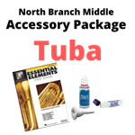 North Branch Middle Tuba Band Accessory Package Only