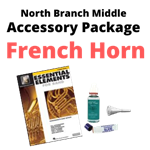 North Branch Middle French Horn Band Accessory Package Only