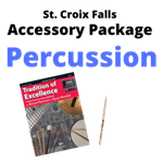 St. Croix Falls Percussion Band Program Accessory Pkg Only