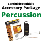 Cambridge Middle School Percussion Band Accessory Pkg Only