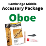 Cambridge Middle School Oboe Band Program Accessory Pkg Only