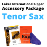 LILA Upper School Tenor Sax Band Program Accessory Pkg Only
