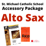 St. Michael Catholic School Alto Sax Band Program Accessory Pkg Only