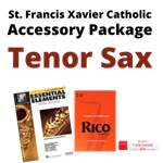 St. Francis Xavier Catholic School Tenor Sax Band Program Accessory Pkg Only