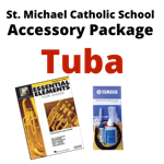 St. Michael Catholic School Tuba Band Program Accessory Pkg Only