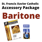 St. Francis Xavier Catholic School Baritone Band Program Accessory Pkg Only