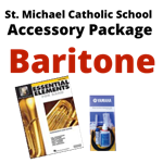 St. Michael Catholic School Baritone Band Program Accessory Pkg Only