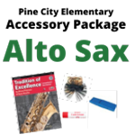 Pine City Alto Sax Band Program Accessory Pkg Only
