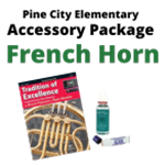 Pine City French Horn Band Program Accessory Pkg Only