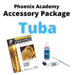 Phoenix Academy Tuba Student Band Program Accessory Pkg Only