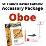 St. Francis Xavier Catholic School Oboe Band Program Accessory Pkg Only