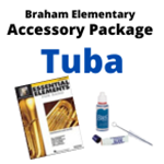 Braham Elementary Tuba School Band Program Accessory Pkg Only