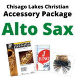 Chisago Lakes Christian Alto Sax Band Program Accessory Pkg