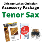 Chisago Lakes Christian Tenor Sax Band Program Accessory Pkg