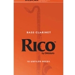 Rico #2 Bass Clarinet Reeds (10)