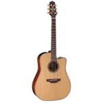 Takamine P3DC Dreadnought Cutaway AC/EL Guitar with Semi Hard Case