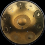 Amahi 24" Handpan Drum - 10 Notes