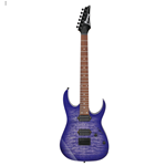 Ibanez RG421QMCBB Electric Guitar - Cerulean Blue Burst