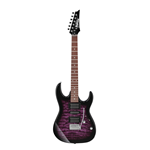 Ibanez GRX70QAT Electric Guitar - Transparent Violet Burst