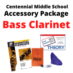 Centennial MS Bass Clarinet Band Program Accesory Pkg