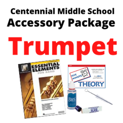 Centennial MS Trumpet Band Program Accessory Pkg Only