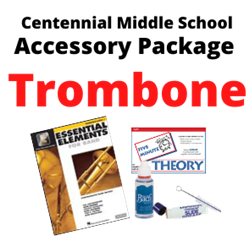 Centennial MS Trombone Band Program Accessory Pkg Only