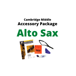Cambridge Middle School Alto Sax Band Program Accessory Pkg Only