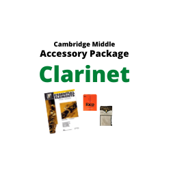 Cambridge Middle School Clarinet Band Program Accessory Pkg