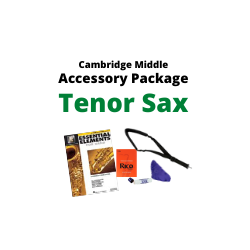 Cambridge Middle School Tenor Sax Band Program Accessory Pkg Only