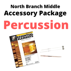 North Branch Middle Percussion Band Program Accessory Package Only