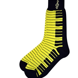 Keyboard Socks Neon Yellow